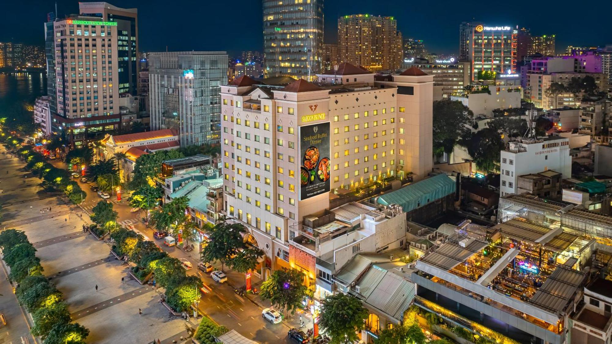 Saigon Prince Hotel Ho-Chi-Minh-Stadt Exterior foto